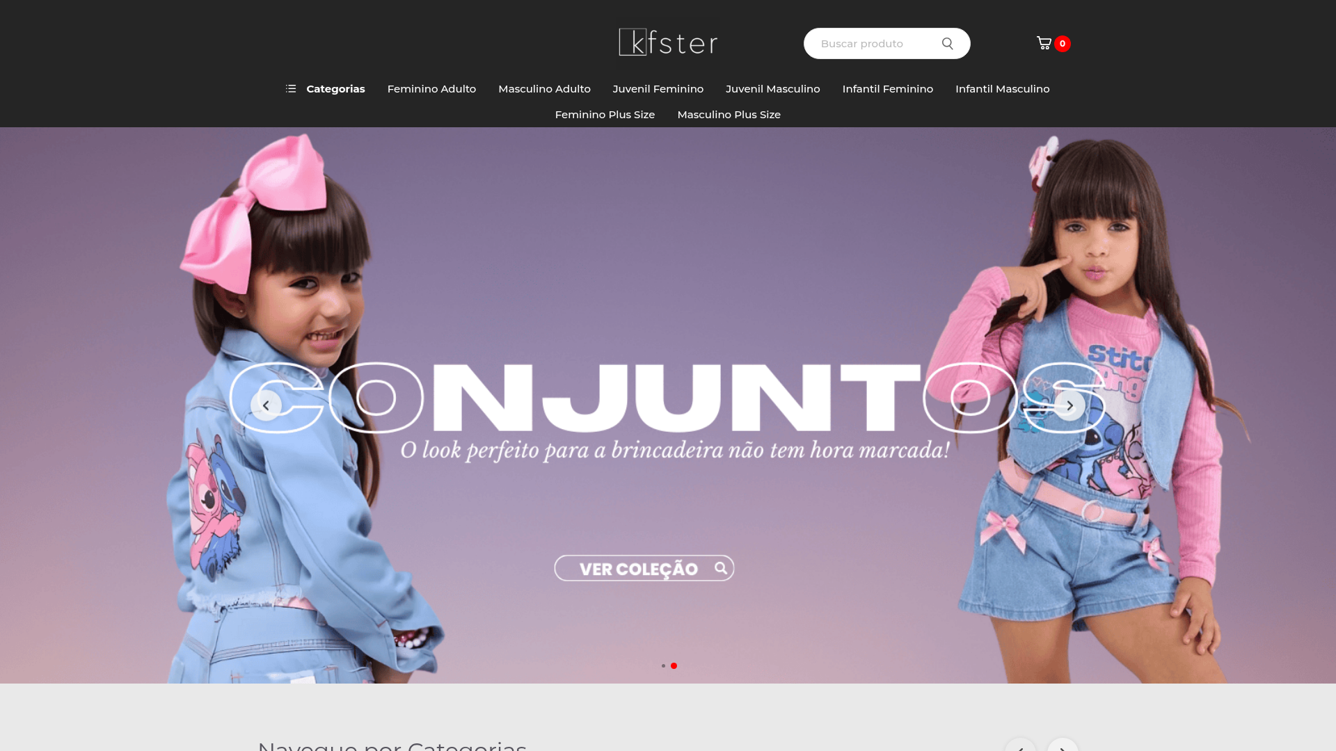 Kfster — loja Moda kids & adulto