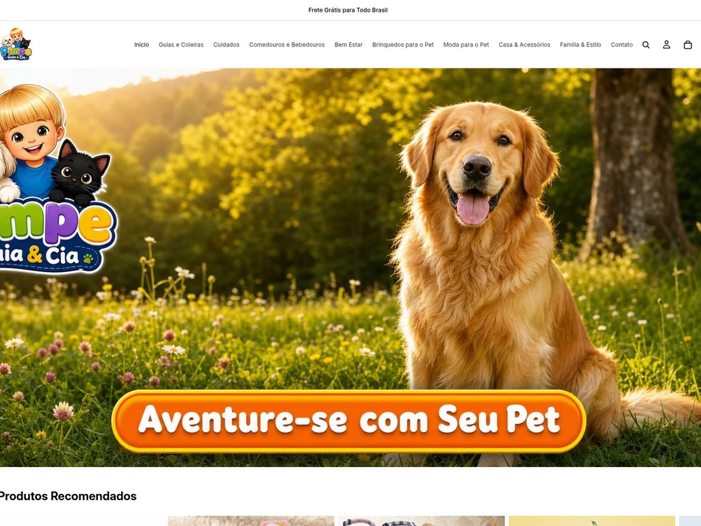 Pimpe Guia e Cia — loja Petshop